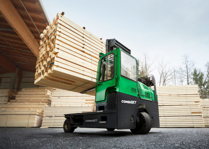 Combilift – Combi C-Series – Multi-directional Forklift – Long Load Handling - Engineered Wood - Lumber Timber - Outdoor